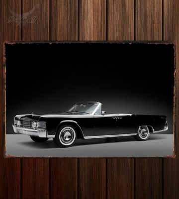 Металлическая табличка Lincoln Continental Convertible 377